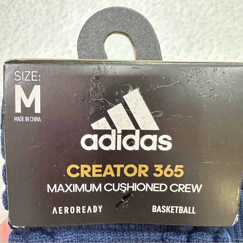 Navy Blue Adidas Socks - Picture 4 of 5